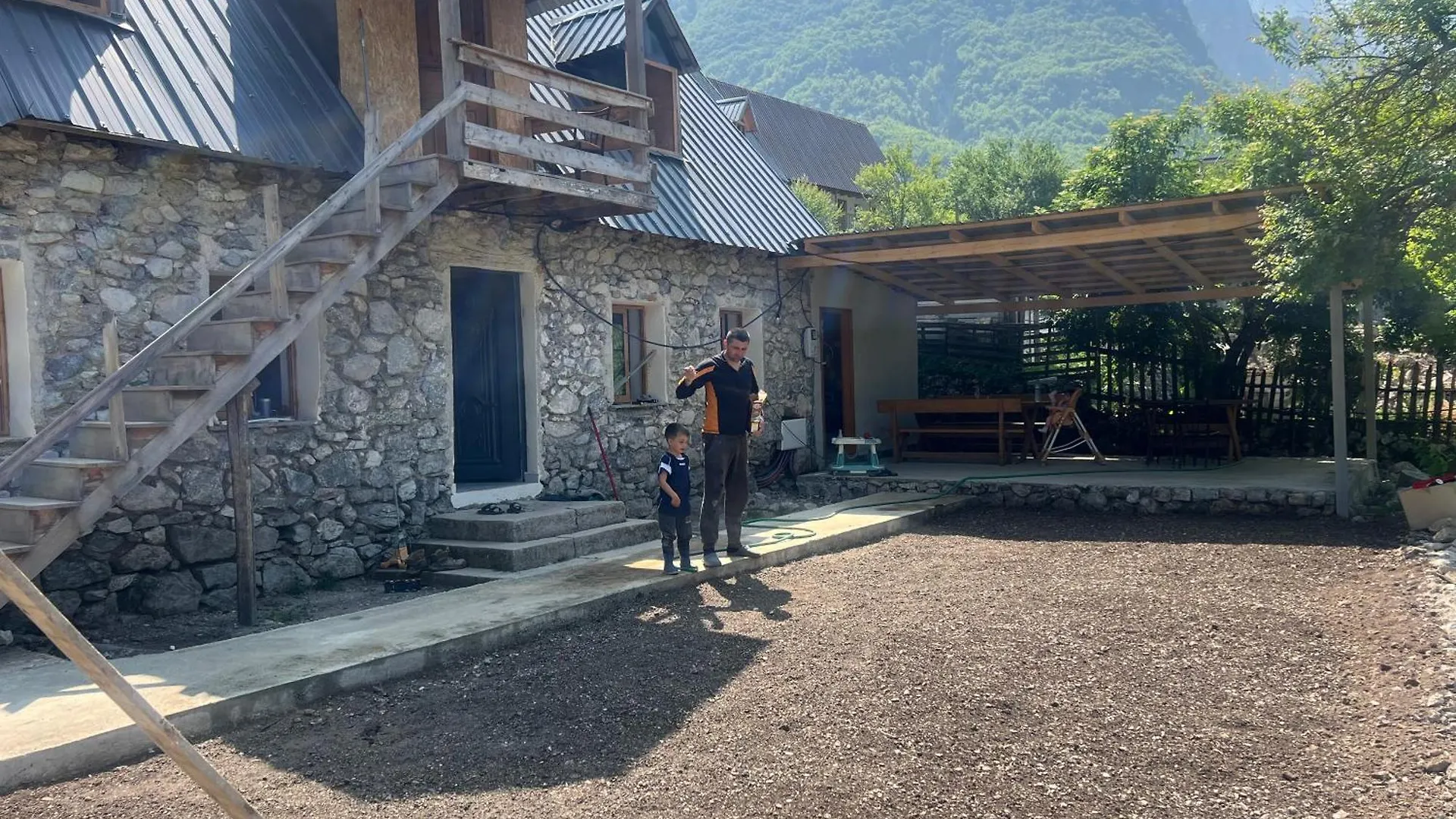 Penzion Hotel Te Oli Theth Albánie